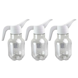 Dimartino Food Grade BPA Free Plastic Water Jug 67.6 oz / 2L Restaurant Style Pitcher - 6 pitchers