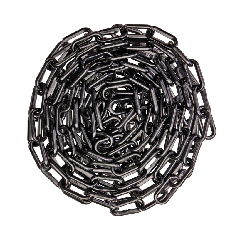 US Weight Chainboss Black Plastic Safety Chain with Sun Shield