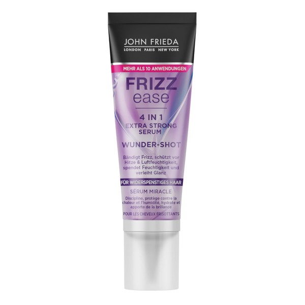 John Frieda 4-in-1 Wunder Shot Extra Strong Serum – Contents: