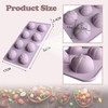 8 Cavity Easter Egg Silicone Mold (2Pack)