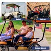 TRINKA 2 Pack Golf Cart American Flag with Elastic Straps,