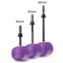 OFFBONDAGE 2 Pack TPU Bike Inner Tube 700C 18-32C, Ultra Lightweight 40g Road Bike Tube with Presta Valve Core Removable, for Road Bike Tires