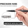 Waterproof Microblading Eyebrow Pen - 2 in 1 Double Ended
