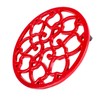 BergHOFF 7.5" Cast Iron Apple Trivet Heavy-duty Heat-resistant, Red