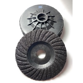 SIGNI S/C Plastic Back Grinding Disc for Granite/Marble/Concrete and Glasses (36 Grit, 4.5 inch)