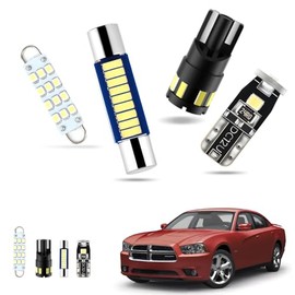 EASY EAGLE LED Interior Car Lights for Dodge-Charger-2011-2021: 16 Piece Kit White LED Light Bulbs - Super Bright 6000K + Install Tool
