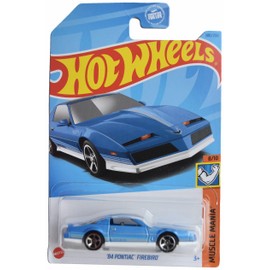 Hot Wheels '84 Pontiac Firebird, Muscle Mania 8/10 [Blue] 180/280