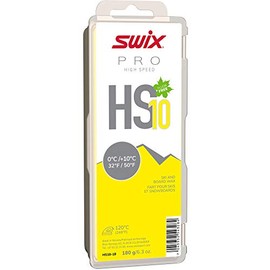 SWIX(スウィックス) HS10 Yellow HS10-18 Racing Wax Training Wax 180g 0~+10C PRO High Speed HS Snowboard Skiing Winter Sports Maintenance Winter Alpine Snowy Mountain