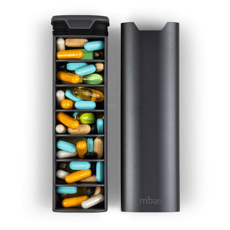 7-Day Modern Pill Organiser, Premium Style, Functional Design,Large Capacity, Moisture-Proof