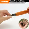 TYRWEEY Case Prep Multitool, Case Chamfer Deburring Tools for Reloading,