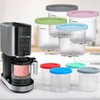 Ice Cream Pints Transparent Reusable Pints Homemade Ice Cream Container