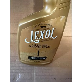 Lexol All Leather Cleaner Spray, pH-balanced for Use on Leather, 16.9 oz. Spray