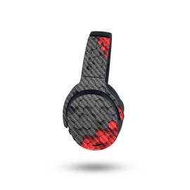MightySkins Carbon Fiber Skin Compatible with Skullcandy Crusher ANC 2 - Two-Tone Hex | Protective, Durable Textured Carbon Fiber Finish | Easy to Apply
