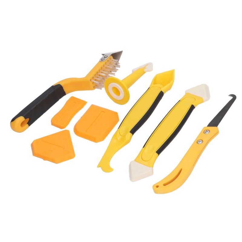 Caulking Tool Kit 8 Piece Silicone Joint Tools Caulk Remover