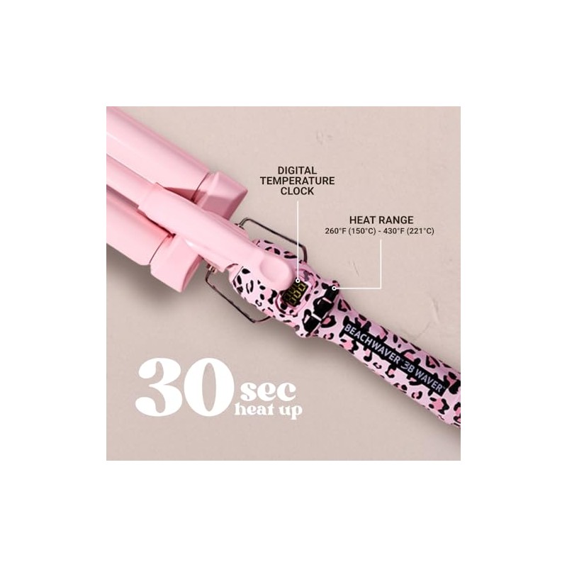 The Beachwaver Co. 3B Waver - Pink Catwalk | Triple