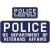 POLICE U S D O F V A emb patch10X4