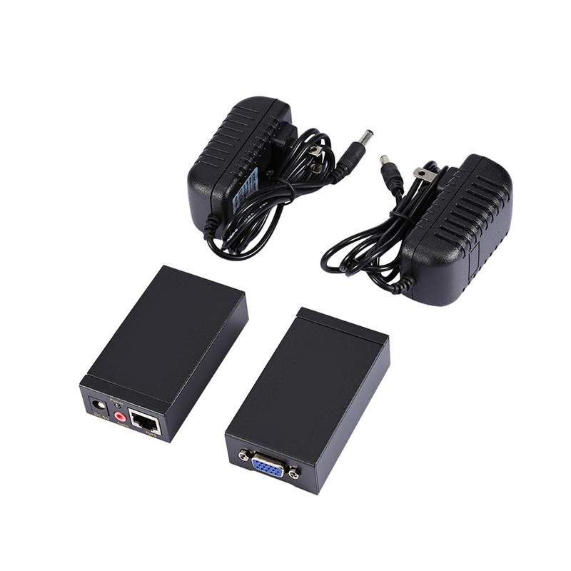 1080P 100M VGA SVGA Video Audio Extender Extension Over RJ45