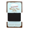 Nortexx Iron On Repair Tape-Black, 100% Cotton, 14 x 8
