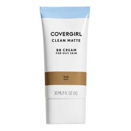 COVERGIRL Clean Matte BB Cream Deep 560 For Oily Skin, (packaging may vary) - 1 Fl Oz (1 Count)