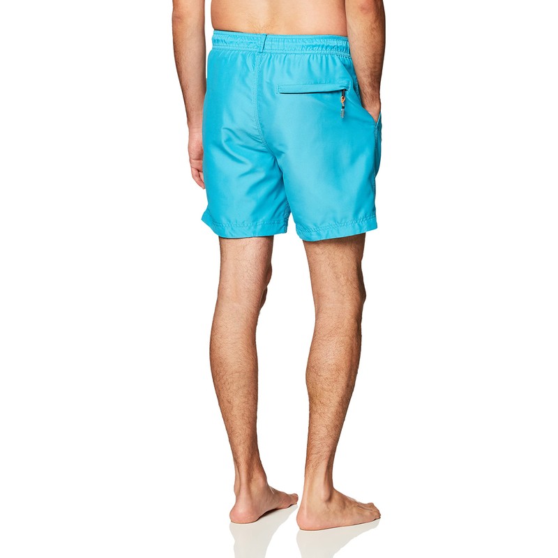 Superdry Waterpolo - Bañador para Hombre, Azul Océano, Small