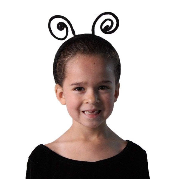 Making Believe Kids Black Ladybug/Bee Headband Antennae