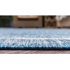 Unique Loom Outdoor Border Collection Area Rug - Soft Border