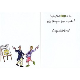 First Day of Retirement - Oatmeal Studios Funny Retirement Card