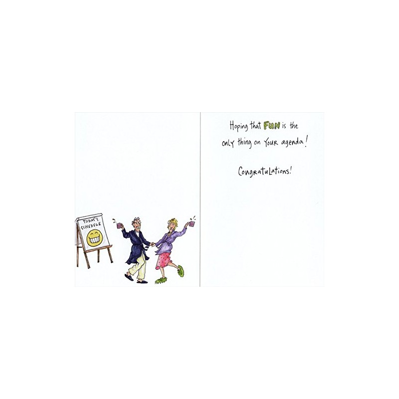 First Day of Retirement - Oatmeal Studios Funny Retirement Card