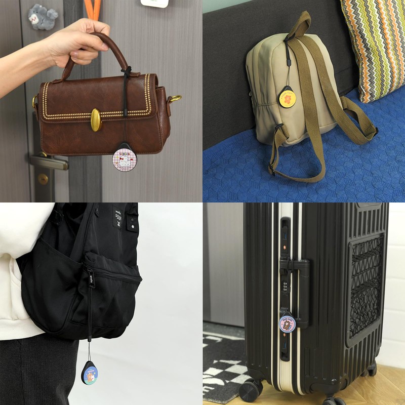 Waterproof AirTag Keychain Holder - 1 Pack Airtag Lock Case