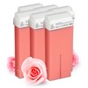 Kosmetex Pink Wax Cartridges, Hair Removal, Roll-On Wax Roller, Warm