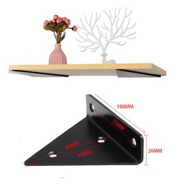 Generic Q69W Black triangle bracket, Acrylic