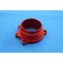 BDT MOTORSPORTS HONDA ATC 250R ATC250R BDT ENGINE CYLINDER BILLET EXHAUST FLANGE RED NEW O-RING