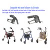 Rollator Brake Handle Replacement Hand Brake with Cable,40" Cable,5W &