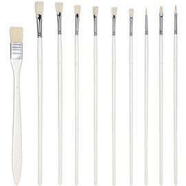 10Pcs Watercolor Brushes Gouache Student Drawing Professional Painting Art Supplies