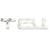 Auto Dynasty 3D Letter Metal Emblem 1.8T Badge