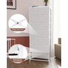 Crestlive Products Tall Dresser, 7-Drawer Fabric Storage Tower, Chests of