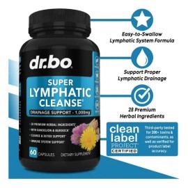 Dr. Bo Drenaje Linfático Herbal 60 Cápsulas