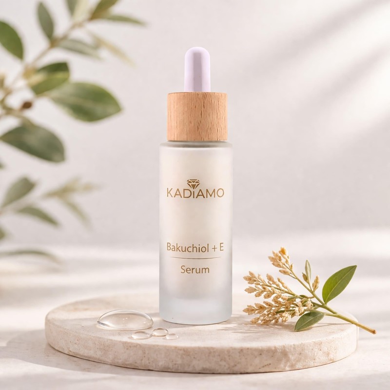 KADIAMO Bakuchiol + E Serum 30 ml, Natural Vitamin A