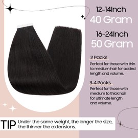 Tape In Real Hair Extensions 20p SN-T-NEW