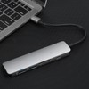 TypeC 6 in 1 Hub MultiFunctional Expansion Dock TypeC to