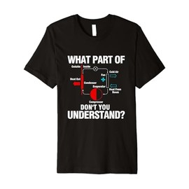 What Part Don't You Understand HVAC Tech Technician Premium T-Shirt