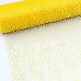 Spiderweb Table Runner 30 cm gelb – Roll 5 m 5 m 67 010 – 300