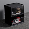 Case Foldable Shoe Box Clear Storage Case Sneaker Container Organizer