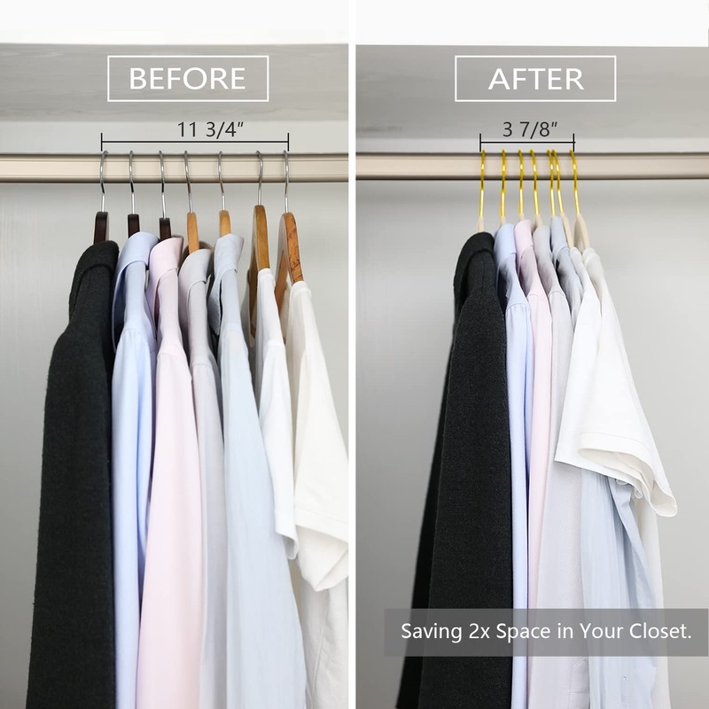 MIZGI Premium Velvet Hangers Pack 30 Pcs Heavyduty - Non