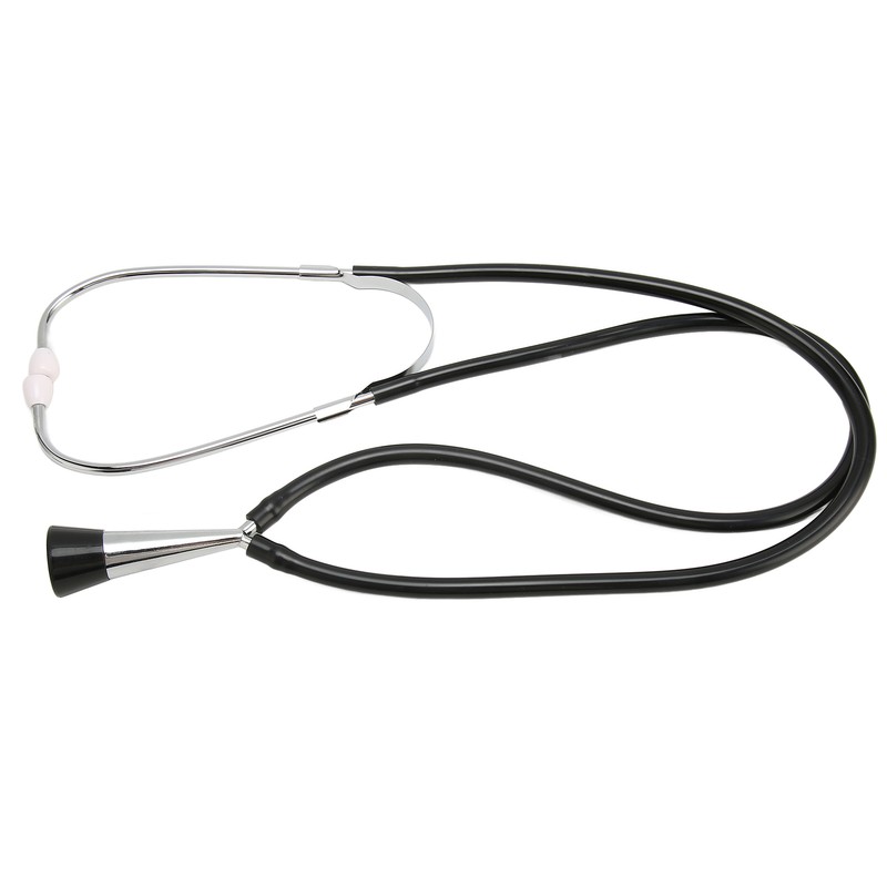 Fetal Stethoscope Monitoring Aluminum Alloy Soft Fetal Heart Stethoscope Black