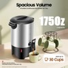 DDBESSIC Coffee Urn 30 Cup, 5.2L/175Oz Commercial Coffee Urns, Stainless