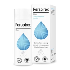 Perspirex - Lozione Antitraspirante Mani, Controllo Totale del Sudore con Formula Avanza a Lunga Durata, Protezione Efficace Senza Profumi, Delicata sulla Pelle e Facile da Applicare, 100ml