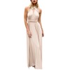 Women's Transformer Convertible Multi Way Wrap Long Prom Maxi Dress
