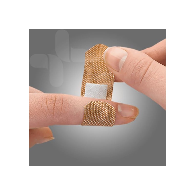 AeroPlast Premium Fabric Standard Strip Plasters, Box of 50