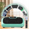 HOTWAVE Vibration Plate Exercise Machine 66HZ 120 Levels with Lymphatic
